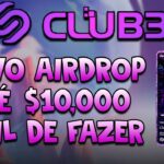 AIRDROP DA CLUB3 PAGANDO BEM GANHE UM NFT GRÁTIS | NOVO JOGO NFT