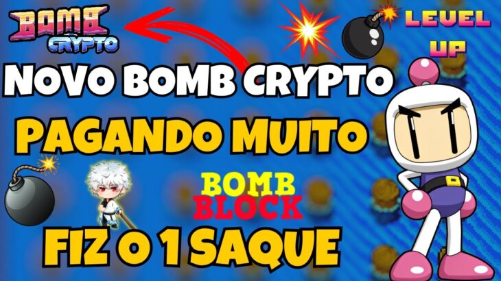 💣 BOMB BLOCK – FIZ O 1º SAQUE – NOVO JOGO NFT PAGANDO MUITO – SORTEIO DE 4 NFTS – NUEVO NFT – GRATIS