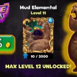 Castle Crush – Mud Elemental Max Level 12 Unlocked 🔥 | NFT Mud Elemental 🔥 | Castle Crush Gameplay