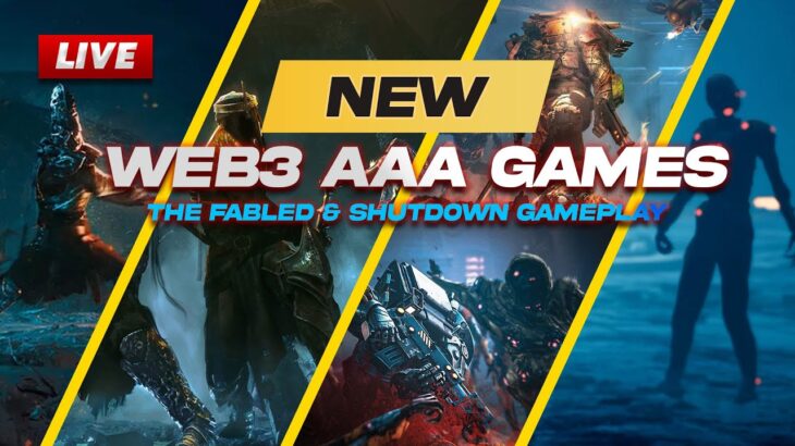 Exploring NEW AAA crypto NFT games! The Fabled & Shutdown Gameplay