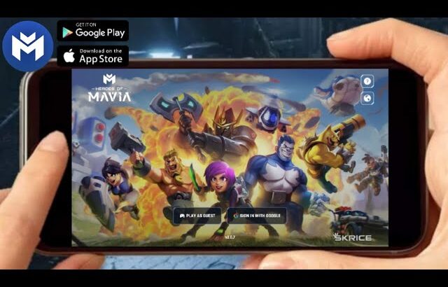 HEROES OF MAVIA (EN/NFT) 2023 Online Strategy-Game Mobile NFT/P2E Android-Gameplay