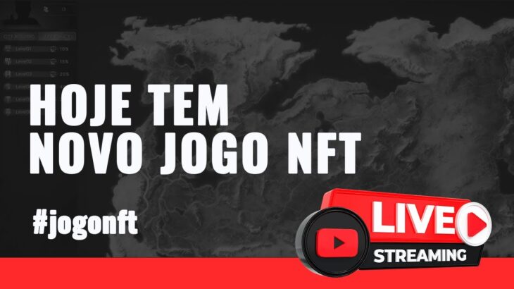 HOJE TEM GAME NFT NOVO, PREPAREM A PIPOCA!