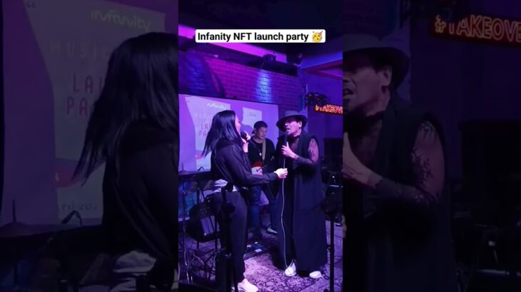 Infanity NFT launch party #nft #music #party #events