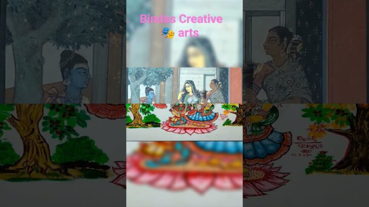 Krishna NFT Arts 🎭#viral #trending #artist #krishna #shorts #janmashtami