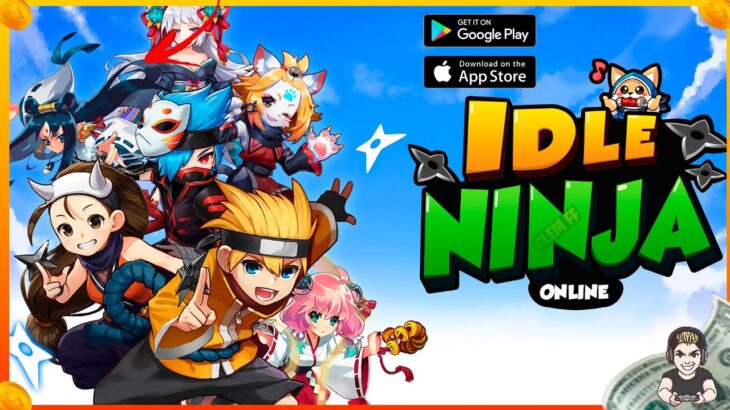 LANÇAMENTO IDLE NINJA – JOGO RPG NFT MOBILE GRÁTIS ANDROID E IOS