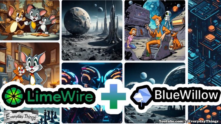 Limewire AI Studio Transforming Your Art into NFT Gold!: The Ultimate Upgrade for BlueWillow Fans!