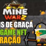 MINE WARZ – COMO GANHAR TOKENS  NOVO JOGO NFT DE MINERAÇÃO