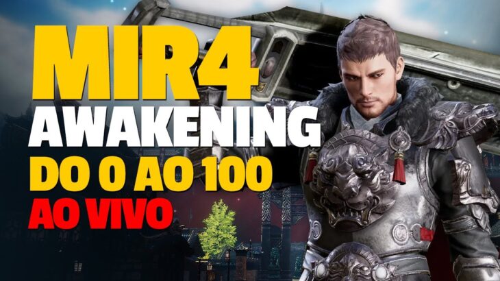 MIR4 NFT projeto AWAKENING EVOLUINDO do 0 ao 100  e Bate Papo AO VIVO