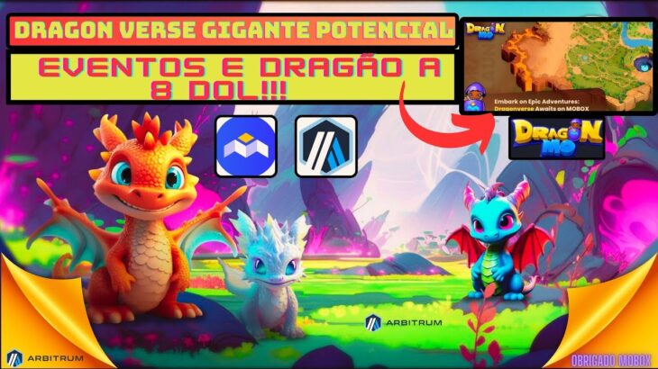 MOBOX  🔥 Modragon 🔥Dragon verse 🔥 maior potencial NFT   do ano (MINHA OPINIÃO!) + eventos