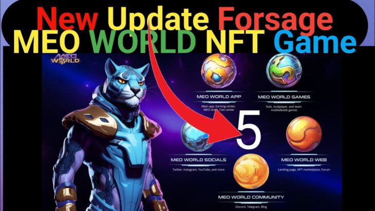 NFT Gaming Meo World in Forsage | forsage nft game new update | nft game MEO | Forsage earn money 💰