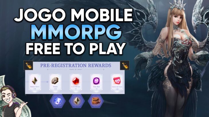 NOVO JOGO MMORPG NFT GRÁTIS MOBILE EM PRÉ-REGISTRO – ANDROID E IOS FREE TO PLAY E PLAY TO EARN