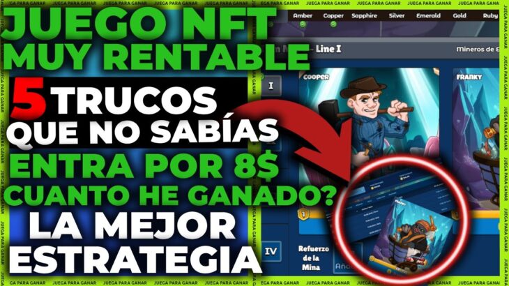 💲NUEVO JUEGO NFT MUY RENTABLE 💲MEJORES JUEGOS NFT💥JUEGO NFT PAGANDO🤑CUANTO HE GANADO🤑minerland