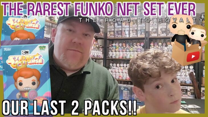 Our final 2 packs of Steven Universe Funko NFT’s!