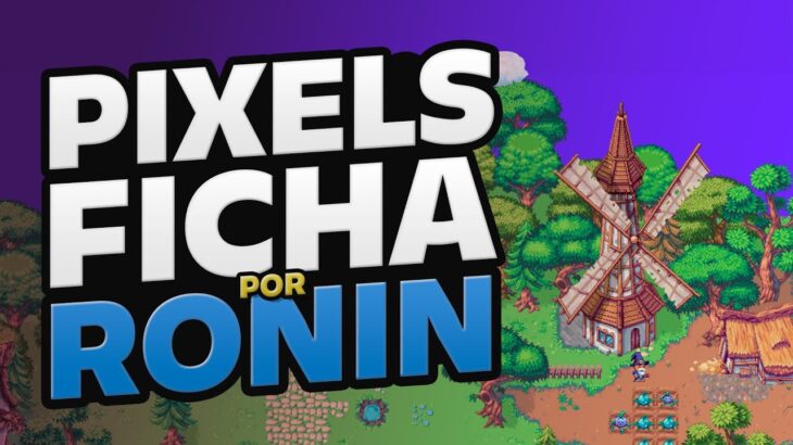 PIXELS.XYZ | EL JUEGO NFT QUE SE PASA A LA RONIN NETWORK