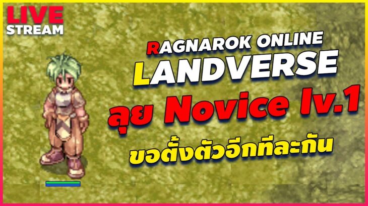 Ragnarok Landverse : ฉบับ NFT ลุย novice เลเวล 1 เอาใหม่ ตั้งตัวแล้วลุยต่อยาวๆ