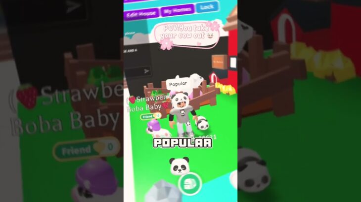 This annoys me so much! LIKE SHES NFT 🤬😤😫👹👺 #roblox #adoptme #shorts