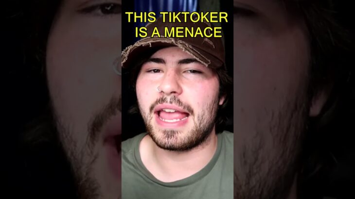 This tiktoker is a MENACE TO SOCIETY #shorts #tiktok #prank #nft #musicapp #temu #art #cringe