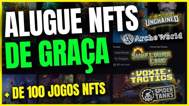 URGENTE! Alugue NFTS de GRAÇA em diversos JOGOS NFT nessa NOVA PLATAFORMA – LOOTRUSH