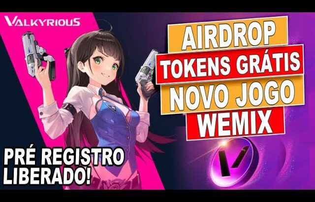 VALKYRIOUS NFT NOVO JOGO DA WEMIX COM PRÉ REGISTRO LIBERADO E AIRDROP DE TOKENS