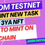 Venom Testnet|SegMint New Task| Mint 3YA NFT|Vote to Mint