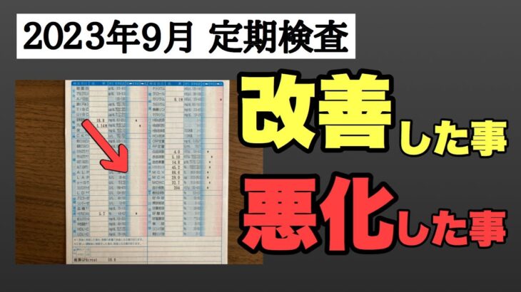 【糖尿病予備軍の生活記録】定期検査結果をチェック！