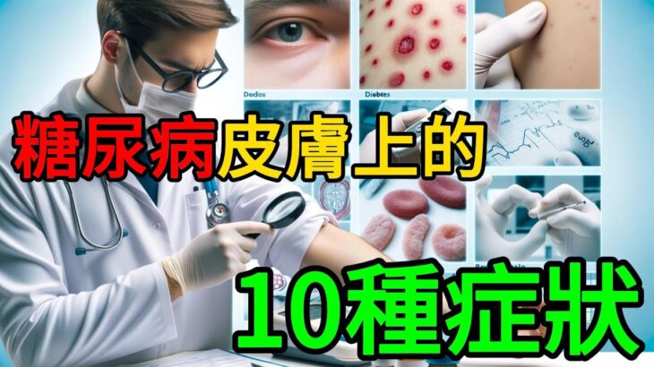 🩺 糖尿病皮膚上的10種症狀 😷