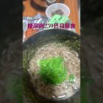 明日大腸検査なのに初めてキムチ作ってみた糖尿病　心筋梗塞手術後259日目昼食　#糖尿病 #心筋梗塞 #キムチ #蕎麦 #たらこ