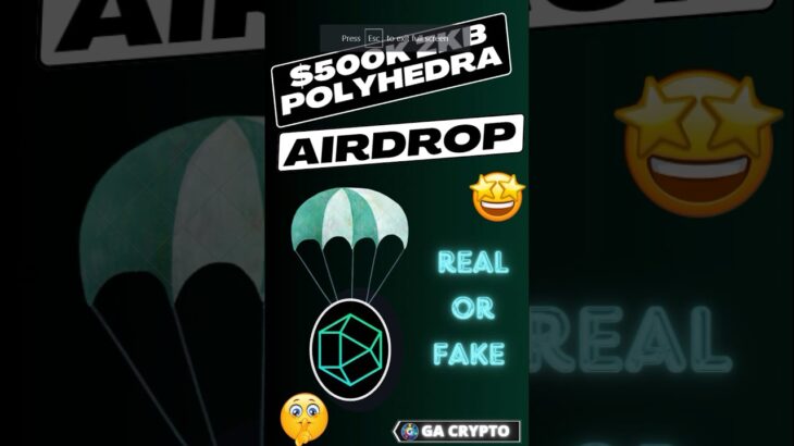 💥 $500k Polyhedra $ZKB Airdrop 🪂 Real or Not  #airdropupdates #airdrop #nft #bitcoin #cryptonews