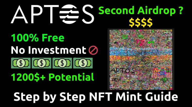 Aptos Second Airdrop? Aptos Graffio NFT Mint Step by Step Guide Hindi