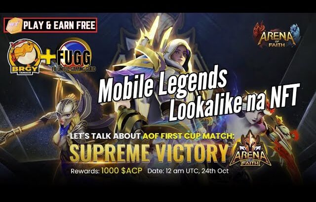 Arena of Faith Similar to Mobile Legends NFT game Beta Test