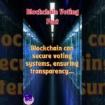 Blockchain voting fact  #web3marketing #blockchain #nft #crypto