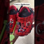 Crocs x Spiderman on hand #crocs #spiderman #spidey #salehebembury #amazingspiderman #sneakers #nft