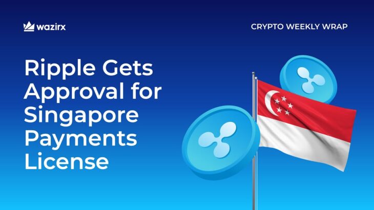 Crypto News: Ripple gets Singapore Payment License, PayPal to launch NFT Marketplace | WazirX