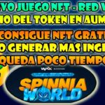 🤑 GANA NFT GRATIS QUEDA POCO TIEMPO | SPINNIA WORLD WAX 2023