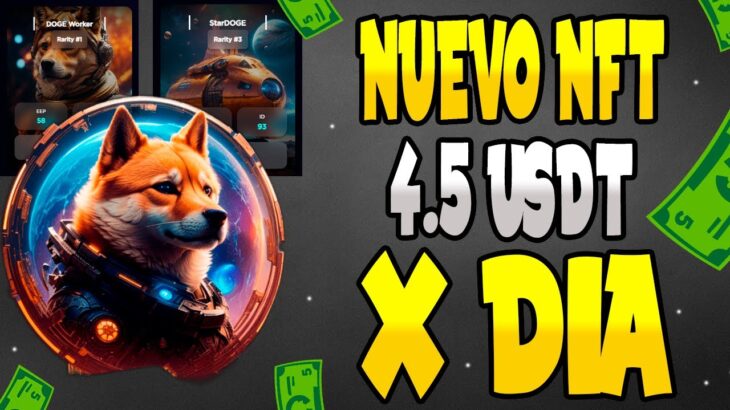 🚀 GANO 4 5 USDT TODOS LOS DIA CON ESTE NUEVO JUEGO NFT ➡️ CRYPTO DOGEMINES