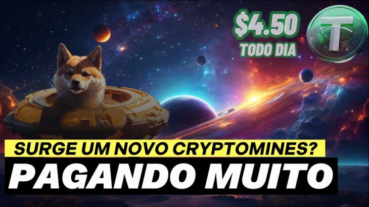 JOGO NFT ESTILO CRYPTOMINES | PAGANDO 4.5 DOLARES POR DIA | Apresentando o Game CRYPTO DOGE MINES 🚀