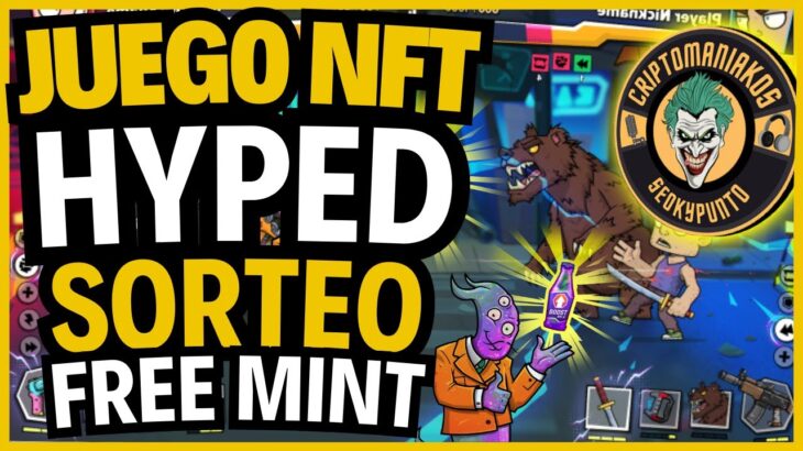 💥JUEGO NFT HYPEADO CON SORTEO TOP!!! CORRAN!!💥