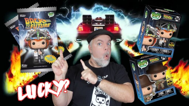 Let’s Get Lucky! Back to the Future NFT Opening | Funko NFT Redeemable Funko Pops | Droppp Packs