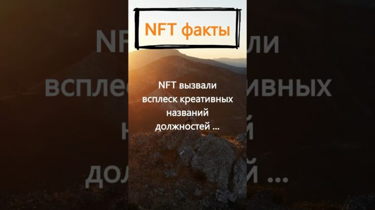 Всплеск каких креативных названий должностей вызвали NFT?