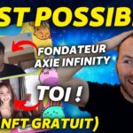 RENCONTRER LE BOSS AXIE INFINITY + NFT GRATUIT (TUTO) + ACTU NFT