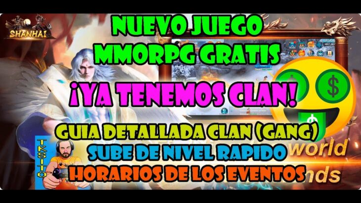 SUBE NIVEL RAPIDO CON EL CLAN | SHANHAI JUEGO NFT GRATIS