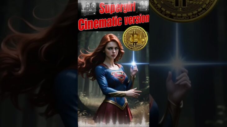 🎥 SUPERGIRL 🎥 CINEMATIC VERSION, CREATED WITH ( AI ) ARTIFICIAL INTELLIGENCE #bitcoin #nft #eth #ai