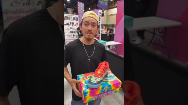 SneakerHead Finessed Buying “NFT” Sneaker