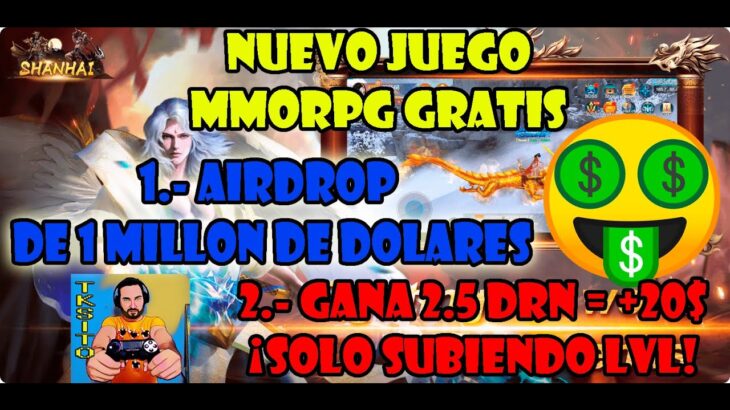 UN MILLON DE DOLARES AIRDROP | SHANHAI JUEGO NFT GRATIS