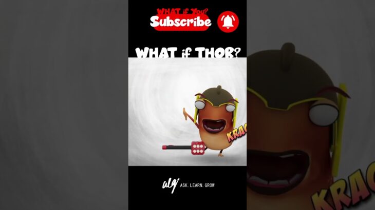 What if Thor? What if?  #asklearngrow #digitalsculpting #blender #nft  #alg #comedy