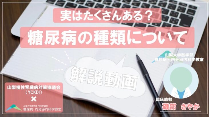 ⭐️　糖尿病の病型ver1 2　＜磯部先生のわかりやすい解説＞