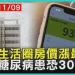 竹科生活圈房價漲最多 隱形糖尿病患恐30萬人 | 十點不一樣 20231109@TVBSNEWS01