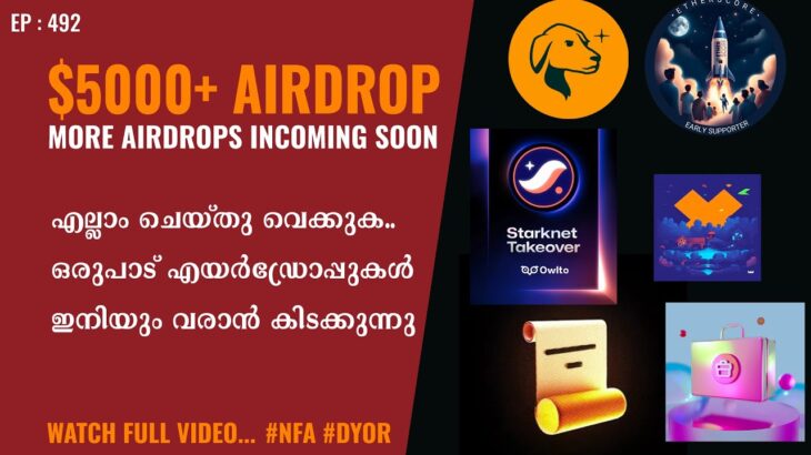 $5000+ Airdrops Incoming | Do Complete All | Mint These FREE NFT | Huge Airdrops Soon