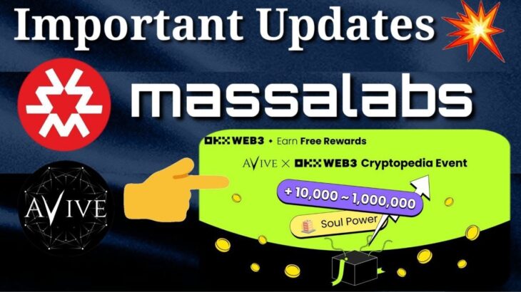 Avive OKX Event | Claim Genesis NFT | Massalabs Update