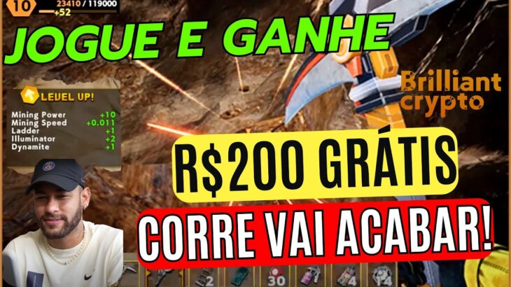 BRILLIANTCRYPTO NFT 🎮 JOGUE GRÁTIS E GANHE R$200 REAIS FÁCIL 🤑✨